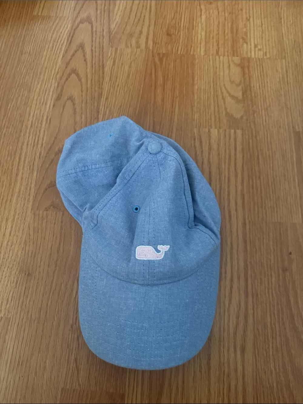 Vineyard Vines Chambray Baseball Hat